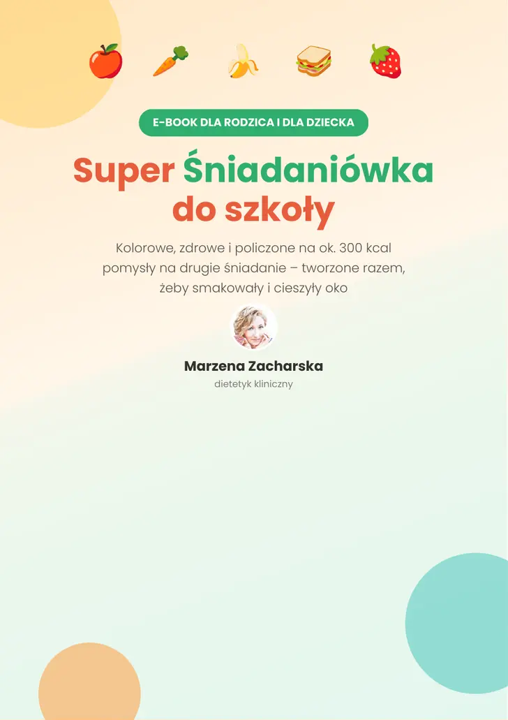 Okładka e-booka Super Śniadaniówka do szkoły